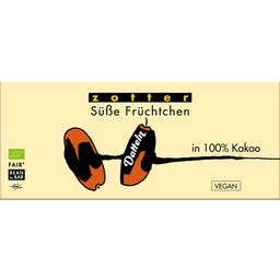 Organic Sweet Fruitsies - Dates in 100% Cacao - 80 g