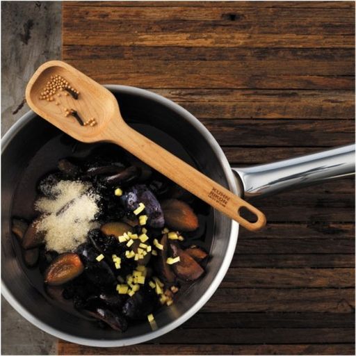 Kuhn Rikon Maple Wood Spoon with Clip Closure - 1 Pc.