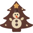 Organic MiXing - Christmas Tree with Snowman - Deluxe - 100 g
