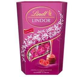 Lindt Lindor Kugeln Raspberry & Cream Cornet
