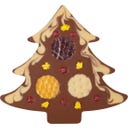Organic MiXing - Milk Chocolate Christmas Tree - 100 g