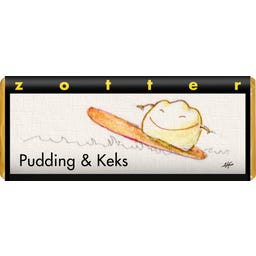 Zotter Schokoladen Bio Pudding & Keks - 70 g