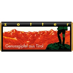 Zotter Schokoladen Bio Genussgipfel aus Tirol - 70 g