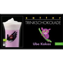 Zotter Schokoladen Bio Trinkschokolade Ube Kokos VEGAN - 22 g