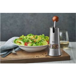 Ratchet Grinder Spice Mill - Stainless Steel - 1 Pc.