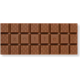 Bio edelhart & zart Milchschokolade + Haselnuss / Orange / Zimt - 70 g