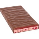 Zotter Schokoladen Bio Himbeer Karamell mit Fruchtnougat - 70 g