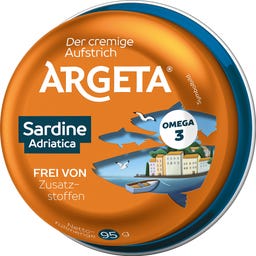 Argeta Sardine dell'Adriatico - 95 g