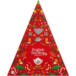 Calendario dell'Avvento Bio - Mosaic, Rosso - 25 bustine