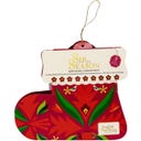 Confezione Regalo Bio - Calza Natalizia, Rosso