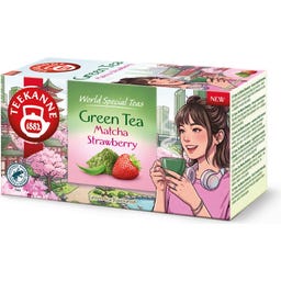 TEEKANNE Green Tea Matcha Strawberry - 20 Teebeutel