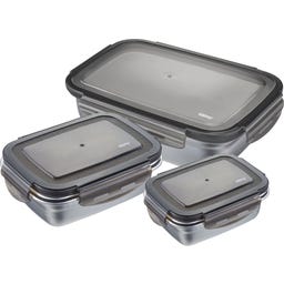 GEFU Frischhaltedosen-Set PREPPO, 3-teilig