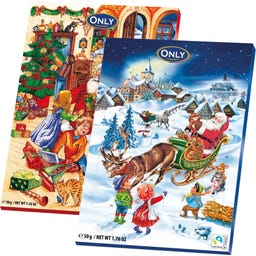 Only Calendario dell'Avvento - 50 g