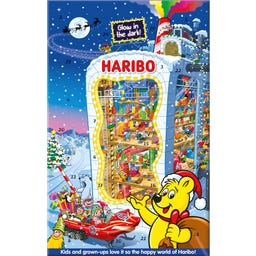 Haribo Adventskalender Glow in the dark - 300 g