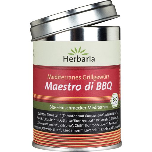 Herbaria Miscela di Spezie Bio - Maestro di BBQ - 70 g