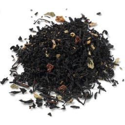 Demmers Teehaus Tè Nero - Panna e Fragola - 100 g