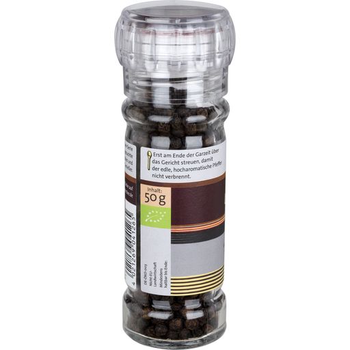 Herbaria Bio Tellicherry pepř - V mlýnku (50 g)