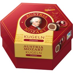 Austria Mozartkugeln Palle di Mozart - Scatola