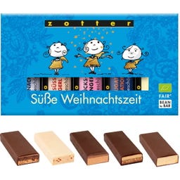 Zotter Schokoladen Bio Schoko-Minis Süße Weihnachtszeit - 100 g
