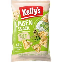 Kelly's Snack di Lenticchie - Yogurt e Cetriolo - 70 g