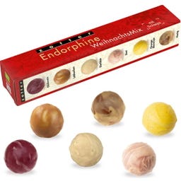 Organic Endorphins Christmas Mix with a Buzz - 6 Balls - 1 set