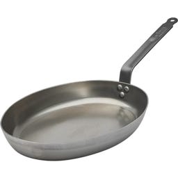 De Buyer Carbone Plus Steel Fish Pan - 36 x 26 cm
