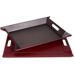 DUO - Wendetablett Anthrazit metallic/Burgund