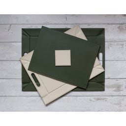 Freeform DUO - Wendetablett Olive/Elfenbein - groß