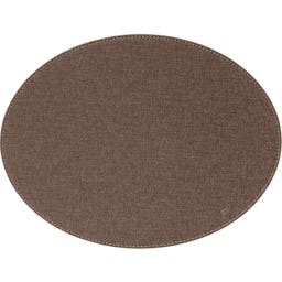 Freeform Tischet Textilstruktur oval 45 x 34 cm