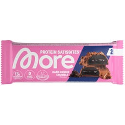 More Nutrition Protein Satisbites Dark Cookie Crumble