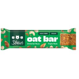 3Bears Oat Bar Dreierlei Nuss