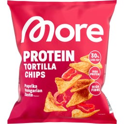 More Nutrition Protein Tortilla Chips  - Paprika Hungarian Taste