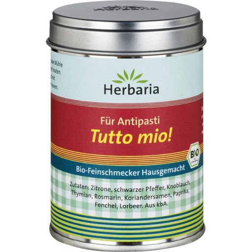 Herbaria Biologische Kruidenmix - Tutto Mio! - Blik, 65 g