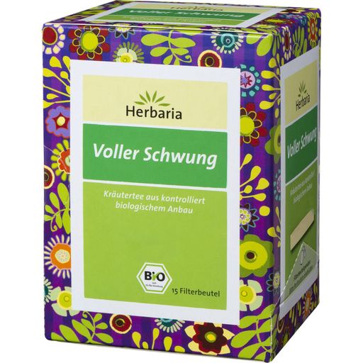 Herbaria Voller Schwung well-being bio čaj - 24 g