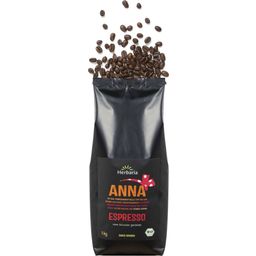 Herbaria Bio espresso Anna, celá zrna - 1 kg