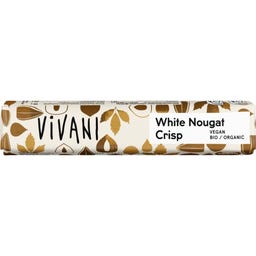 Biologische Witte Nougat met Krokante Stukjes