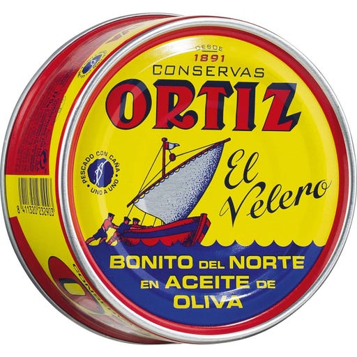 Ortiz Bonito del Norte en Aceite de Oliva
