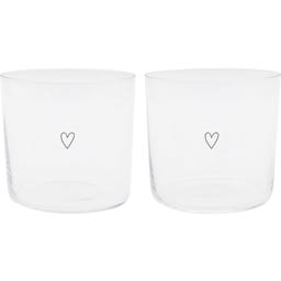 Eulenschnitt Set di 2 Bicchieri - Cuori