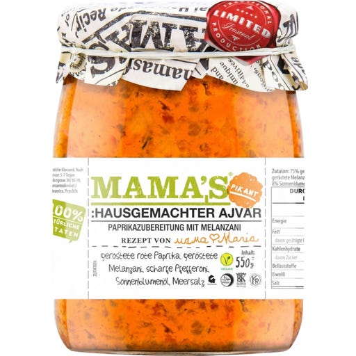 MAMA's Ajvar Piquant - 550 g