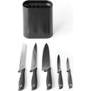 Brabantia Tasty+ Knife Block with 5 Knives - 1 Set