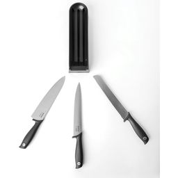 Brabantia Tasty+ Knife Block with 3 Knives - 1 Set