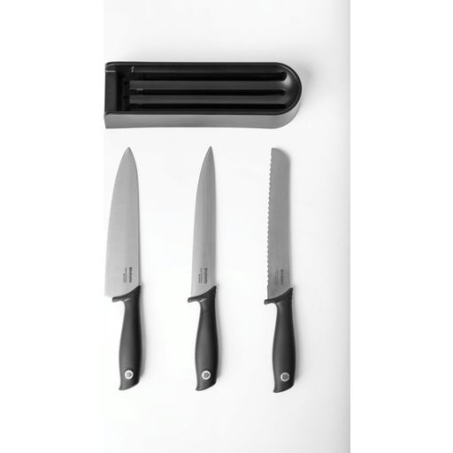 Brabantia Tasty+ Blok za nože + 3 noži - 1 Set