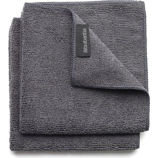 Ręcznik z mikrofibry do naczyń (zestaw 2 sztuk) - Dark Grey