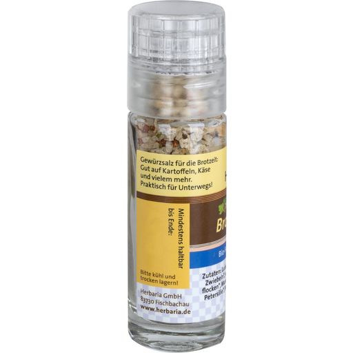 Bio mieszanka przypraw z solą na przekąski mini młynek - 19 g