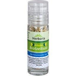 Herbaria Bio Kräuter Brotzeitsalz Mini-Mühle - 13 g