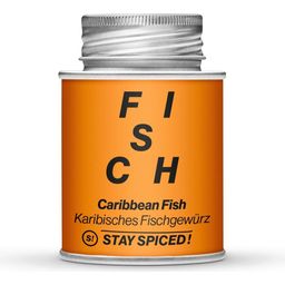 Stay Spiced! Miscela di Spezie Caraibiche per Pesce - 90 g