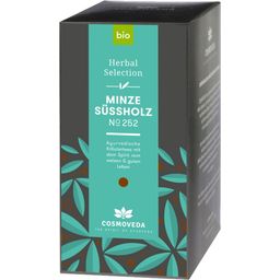 Cosmoveda Organic Mint Liquorice Tea - 20 Bags