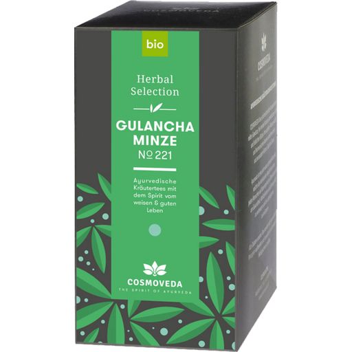 Cosmoveda Organic Gulancha Mint Tea - 20 Bags