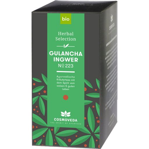 Cosmoveda Organic Gulancha Ginger Tea - 20 Bags