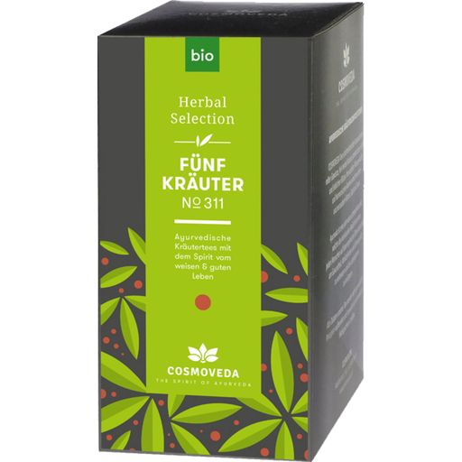 Cosmoveda Organic 5 Herb Tea - 20 Bags